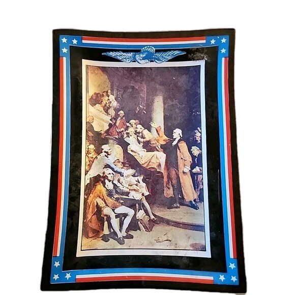 Other - Vintage Ashtray Patrick Henry's Speech Royster Hess Peter Rothermel Houze USA